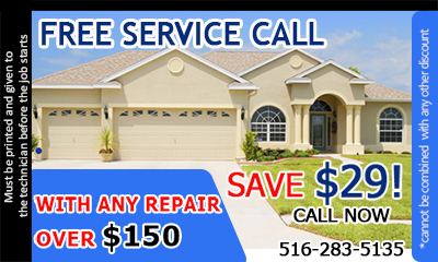 Garage Door Repair Garden City coupon - download now!